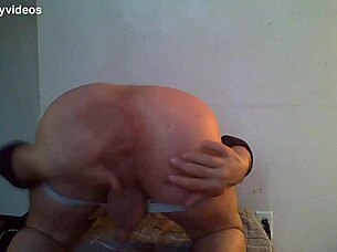 Amateur Slut Takes Huge Dildo Double Penetration Assfucking Homemade