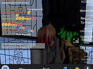 Deme169 meets Spatz McAllister for a fun adventure in Roblox