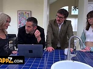 stepdads teach their sluts how to be seductive on camera with group fucking taboo maledom orgy intimate seduction sex at the brothel