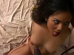 Lana Struggles to Resist That Massive Big Black Cock in Interracial Doggystyle Action