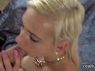 Whoa, check out this glamorous Czech teen getting seduced in the supermarket and pounded hard in POV!