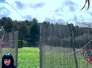 Oh Yeah, Lucifera the Beautiful French Slut Gets Filled by Two Hard Cocks in MMF Threesome!