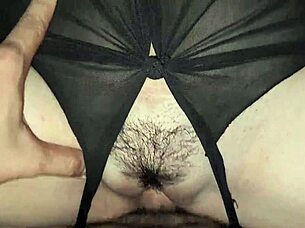 WET HAIRY PUSSY FUCKED PASSIONATELY BY SMALL COCK IN HOMEMADE FIRST-TIME COUPLE ACTION!