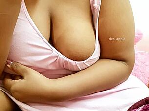 bihari sexy lady with big boobs shows off casually