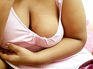 bihari sexy lady with big boobs shows off casually