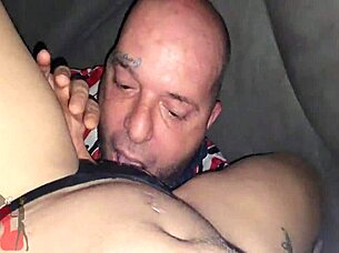 The husband didn't notice the delay from the gym as a creampie surprise waited in the pussy for cleanup