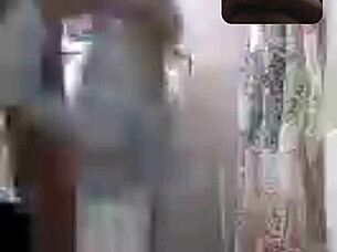 Masturbating with a random female