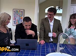 stepdads teach their sluts how to be seductive on camera with group fucking taboo maledom orgy intimate seduction sex at the brothel