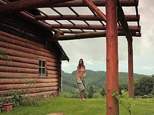 Honey dives into a kinky solo act with toys and fingering on the bed