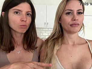 gina gerson and maya rose TALK about their ATTRACTION in this lesbian interview