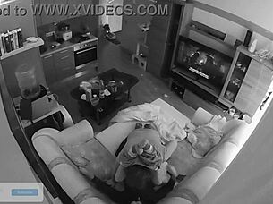 Netflix and chill turns into passionate bareback fucking with rimjob and blowjob for young gay couple