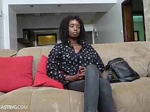 Come here, lick my black asshole before you dick my tight pussy deep.