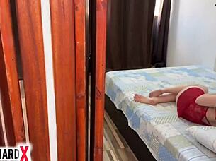 I took the virginity of the 18-year-old newbie while my aunt was out