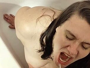 Whore Cheats And Gets Mouth Pissed In While BF Works?