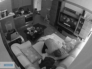 Netflix and chill turns into passionate bareback fucking with rimjob and blowjob for young gay couple