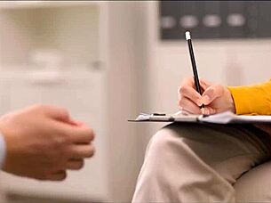 My Friend's Hot Therapist Mom Arranges Help with Divorce in Bedroom CFNM Encounter