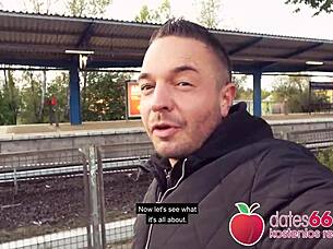 public sex with curvy blonde nerdy girl mariella sun ends in cumshot on her glasses 😎💦 dates66 com full scene