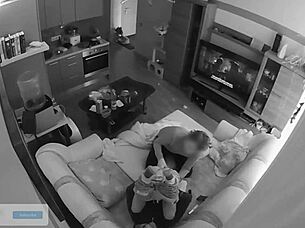 Netflix and chill turns into passionate bareback fucking with rimjob and blowjob for young gay couple