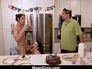 What if the perfect birthday gift is freeusing a thick stepmom for the stepson?