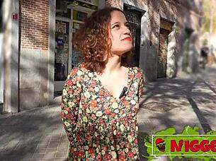 Elena de la vega showcases her skills in an intense interracial session with deep passion.