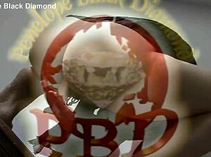 penelope black diamond check out my sexy outfit while i play with these xxl anal toys in my big ass