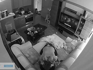 Netflix and chill turns into passionate bareback fucking with rimjob and blowjob for young gay couple