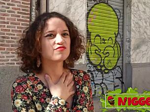 Elena de la vega showcases her skills in an intense interracial session with deep passion.