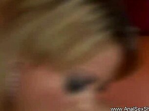 Pretty Blonde Tries Anal Sex