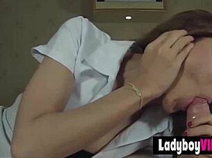 I Feel So Thrilled With This Cute Hot Asian Ladyboy Giving Pov Style Bj Bareback