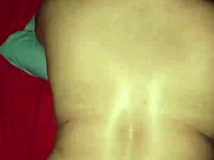 chubby latina bends over for small cock doggystyle pounding in amateur clip