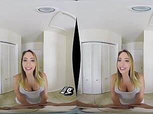 Dahlia Sky and Quinn Wilde star in a hot threesome therapy session from WankzVR