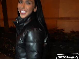 black angel's creampie moment