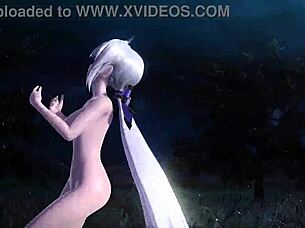 in this tale, kagamine rin meiko and haku appear in project diva mod fully revealed