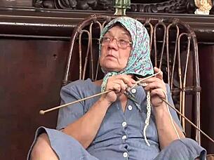 hey you old granny slut, take this dick slap across your face and choke on it deep!