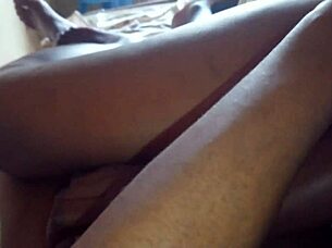 Hey, I'm squirting and moaning as my boyfriend fucks my wet pussy with his big black cock