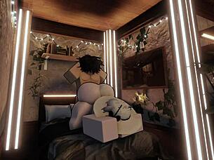 oh man i love pounding this roblox slut so rough in the condo with my monster cock