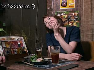 SEXY japanese MILF picks up a guy and SUCKS his COCK before CREAMPIE in her PUSSY