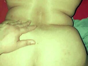 chubby latina bends over for small cock doggystyle pounding in amateur clip