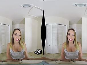 Dahlia Sky and Quinn Wilde star in a hot threesome therapy session from WankzVR