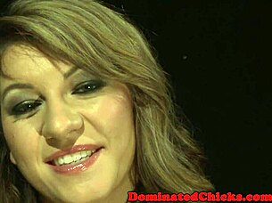 Gagging and choking in male domination prison bondage!