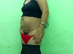 Horny Indian College Girl with Big Ass Gets Fucked Hard in Tight Skirt