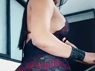 Hey, check out this retro shemale scene from the blue films collection!