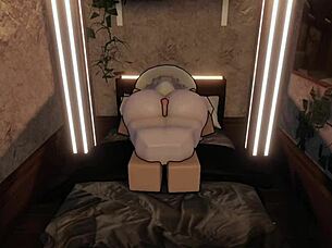 oh man i love pounding this roblox slut so rough in the condo with my monster cock