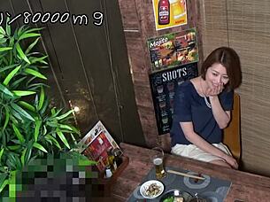 SEXY japanese MILF picks up a guy and SUCKS his COCK before CREAMPIE in her PUSSY