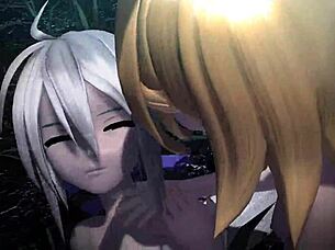 in this tale, kagamine rin meiko and haku appear in project diva mod fully revealed