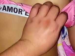 i get so horny in my pajamas that he comes right on my bed