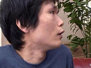 Will This Petite Japanese 18+ Classmate's First Time Blowjob with Nipple Licking Blow Your Mind?