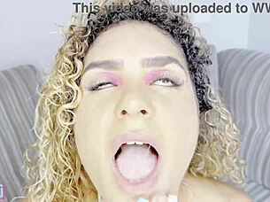 Blonde Seduced by Cock Ends Up Squirting from Her Pussy in Multiple Orgasms.