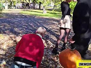 oh man, look at dolly dyson's pussy getting pounded by his buddies in this humiliating mmf double creampie action with big natural tits bouncing