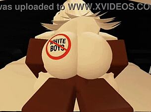 Roblox la chica tímida resultó ser muy lujuriosa